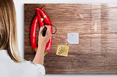 Magnetisk tavla med penna Chili