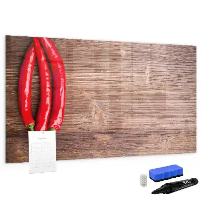 Magnetisk tavla med penna Chili