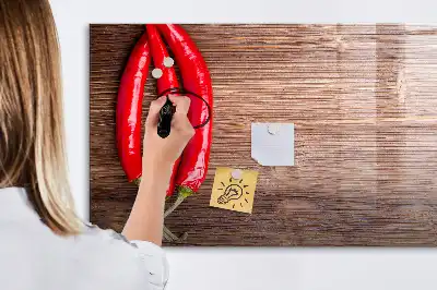 Magnetisk tavla med penna Chili