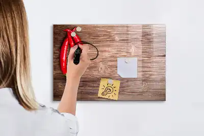 Magnetisk tavla med penna Chili