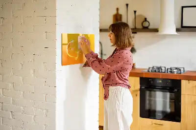Magnetisk tavla med penna apelsin