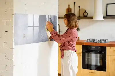 Magnetisk tavla med penna tårtbit