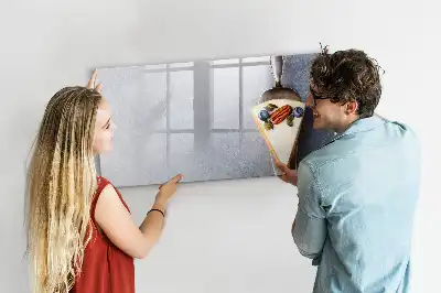 Magnetisk tavla med penna tårtbit