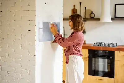Magnetisk tavla med penna tårtbit