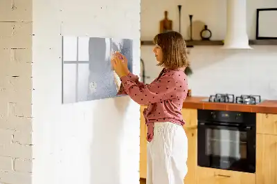 Magnetisk tavla med penna tårtbit