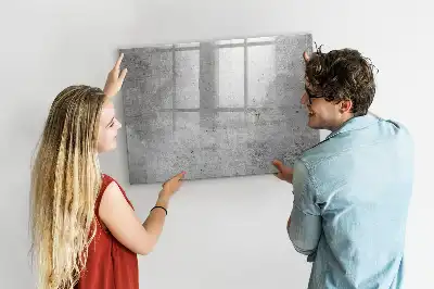 Magnetisk tavla med penna Rå vägg