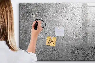Magnetisk tavla med penna Rå vägg