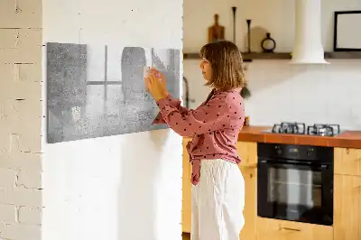 Magnetisk tavla med penna Rå vägg