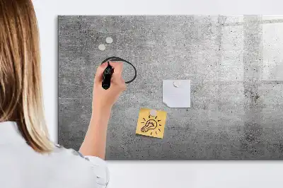 Magnetisk tavla med penna Rå vägg