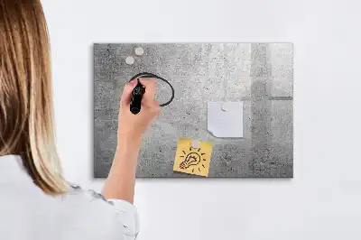 Magnetisk tavla med penna Rå vägg