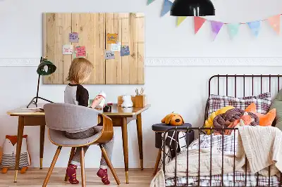 Magnetisk rittavla i trä