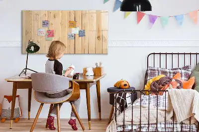 Magnetisk rittavla i trä