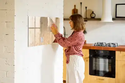 Magnetisk rittavla i trä
