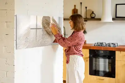 Mjöl magnetisk tavla med penna