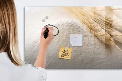 Mjöl magnetisk tavla med penna