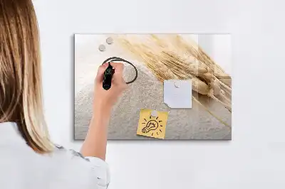 Mjöl magnetisk tavla med penna