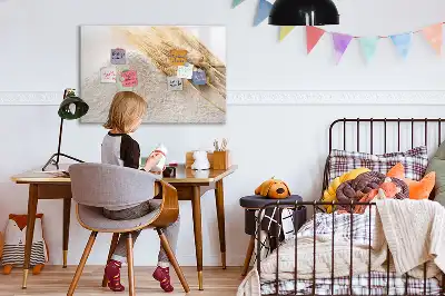 Mjöl magnetisk tavla med penna