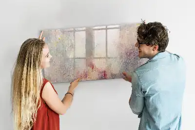 Magnetisk rittavla med abstrakt motiv