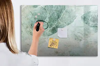 Magnetisk skrivtavla med penna med marmoryta