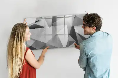 Magnetisk tavla med penna med 3D-abstraktion