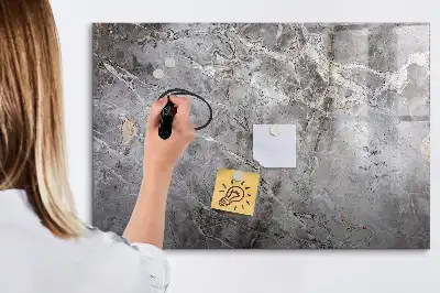 Magnetisk rittavla med marmormönster