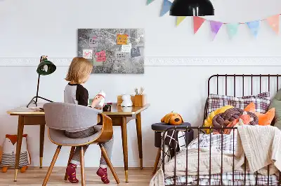 Magnetisk rittavla med marmormönster