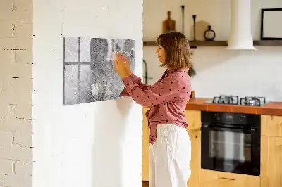 Magnetisk rittavla med marmormönster
