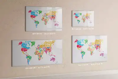 Magnetisk rittavla med färgglada motiv