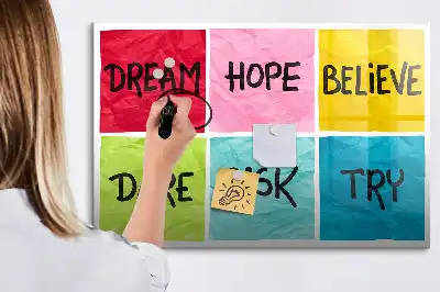 Magnetisk rittavla inspirationsboard