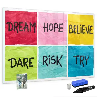Magnetisk rittavla inspirationsboard