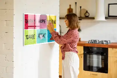 Magnetisk rittavla inspirationsboard