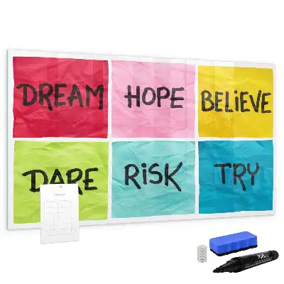 Magnetisk rittavla inspirationsboard