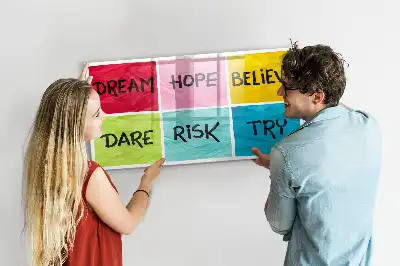 Magnetisk rittavla inspirationsboard