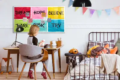 Magnetisk rittavla inspirationsboard
