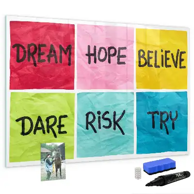 Magnetisk rittavla inspirationsboard