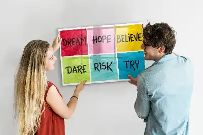 Magnetisk rittavla inspirationsboard