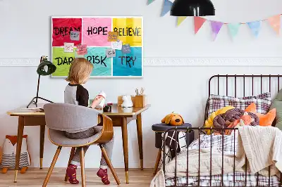 Magnetisk rittavla inspirationsboard