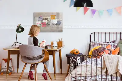 Magnetisk tavla med penna hem text