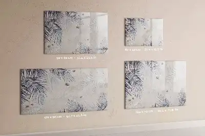 Magnetisk rittavla modell Palmblad