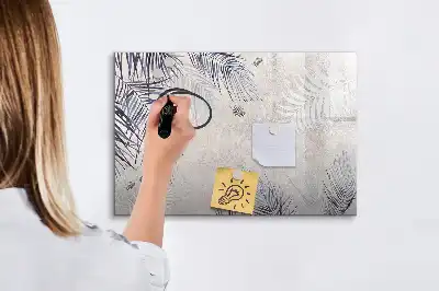 Magnetisk rittavla modell Palmblad