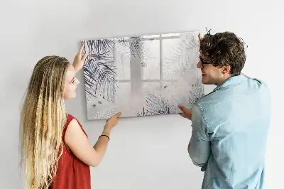 Magnetisk rittavla modell Palmblad