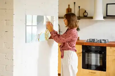 Magnetisk tavla med penna med dekorativt mönster