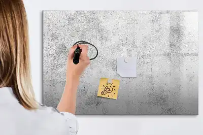 Magnetisk rittavla för betongvägg