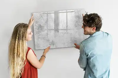 Magnetisk rittavla för betongvägg