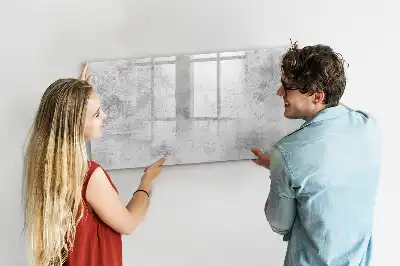 Magnetisk rittavla för betongvägg