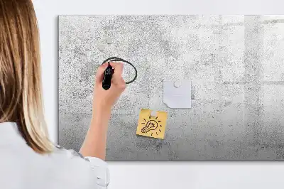 Magnetisk rittavla för betongvägg