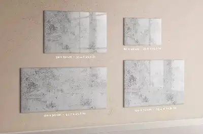 Magnetisk rittavla för betongvägg