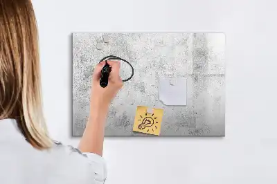 Magnetisk rittavla för betongvägg