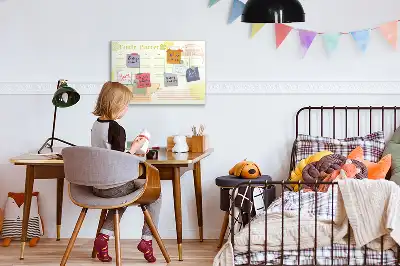 Magnetisk rittavla familjeplanerare