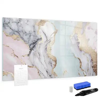 Magnetisk rittavla i marmormönster